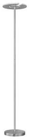 Επιδαπέδιο Φωτιστικό LED Μέταλλο Dent Η180 Φ35 Fischer Honsel-40320-Νίκελ Ματ 40320