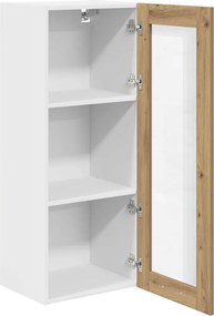 vidaXL Κρεμαστό ντουλάπι Artisan Oak 40 x 31 x 100 εκ.