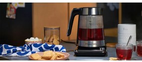 Ηλεκτρική κανάτα Russell Hobbs Attentiv 26200-70, 3000W, 1,7 l, εγχυτήρας, έλεγχος θερμοκρασίας, χρονοδιακόπτης, Inox/μαύρο.