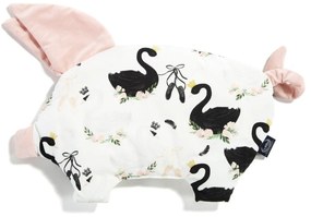 Βρεφικό Μαξιλάρι Sleepy Pig La Millou Moonlight Swan - Smoke Rose