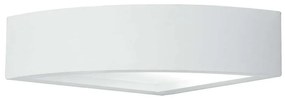 Φωτιστικό Τοίχου - Απλίκα Mykonos I-MYKONOS-AP 1xE14 13W 20,5x20,5x7cm White Intec Plaster