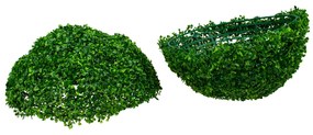 GloboStar® 78506 Artificial - Συνθετικό Τεχνητό Διακοσμητικό Φυτό Θάμνος Πυξάρι Πράσινο Φ58cm