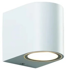 Απλίκα Φωτιστικό Τοίχου LED GU10 3W IP65 Στρογγυλό ACA-SL8210GU10W-Λευκό SL8210GU10W