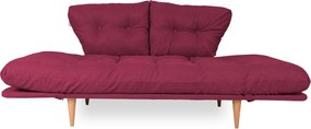 3-Seat Sofa-Bed Nina Daybed - Dark Red GR105 Dark Red