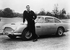 Φωτογραφία Sean Connery with 007's Aston Martin, Bettmann