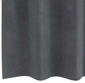 vidaXL Κουρτίνες με κουρτίνες 2 pcs Ανοιχτό γκρι 140 x 225 cm Βελούδο