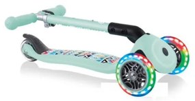 Globber Scooter Junior Foldable Fantasy Lights Tribal Mint