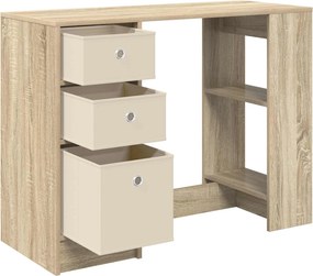 vidaXL Γραφείο Δρύς Sonoma 100 x 40 x 75 cm Επεξεργασμένο Ξύλο