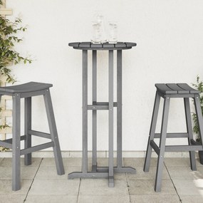 vidaXL Bar Table Ανοιχτό Γκρι 55x55x107 εκ. HDPE