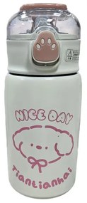 Παιδικό Θερμός 400ml με Ζωάκια &amp; Καπάκι Πατουσάκι – Kids Thermal Bottle