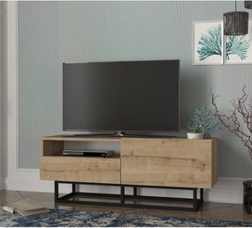 Έπιπλο τηλεόρασης Ios φυσικό 120x37x46εκ