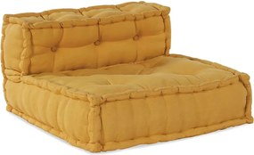 vidaXL Μοντέρνο Καναπέ Κίτρινο 70x70x54 Υφασμάτινο