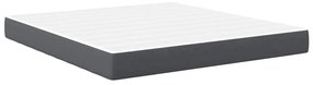 vidaXL Στρώμα Κρεβατιού με στρώμα Γκρι 180 x 200 cm ύφασμα