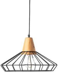 Φωτιστικό Κρεμαστο Aca KS174940BK KENNEDY Μαύρο Ματ (Black Mat)