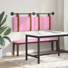 vidaXL Κρεμαστό Κεφαλάρι Ροζ Αντίκα PU