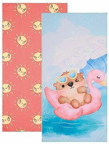 Πετσέτα Θαλάσσης Παιδική Float 2512 Multi Kentia Beach 70x140cm Polyester-Polyamide