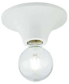Φωτιστικό Οροφής - Πλαφονιέρα I-Vesevus-PL18 Bco White Luce Ambiente Design Metal