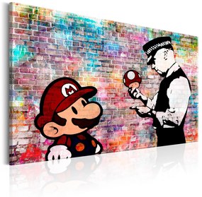 Πίνακας - Banksy: Colourful Brick 120x80