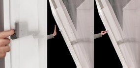 Σετ επίπλων Concept Pro Lenart AH145, Γκρι, Πλαστικοποιημένη μοριοσανίδα, Τάβλες για Κρεβάτι, 140x200, Με κρεβάτι, Με πρόσθετο εξοπλισμό, Ενιαίος, Διπλό