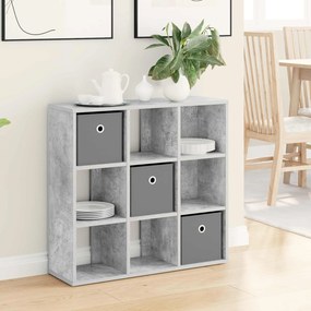 vidaXL Πλαϊνό γραφείο Σκυρόδεμα Γκρι 73,5 x 24 x 69,5 εκ.