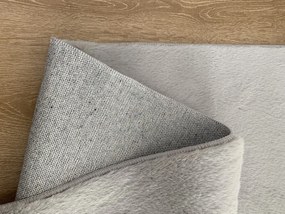 Χαλί 67x140 Γουνάκι Felicity Silver Grey