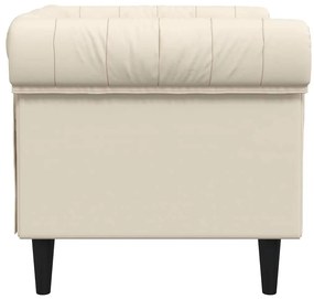 vidaXL Πολυθρόνα Chesterfield Λινό