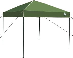 vidaXL Σετ Σκηνών Κατασκήνωσης 2 pcs Πράσινο Ταφτάς και Υφάσματα