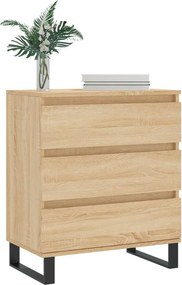 vidaXL Συρταριέρα Sonoma Δρυς 60x35x70 εκ. Επεξεργασμένο Ξύλο