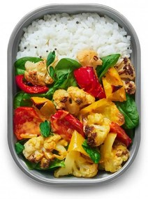 Σετ 3 τεμαχίων Black+Blum Meal Prep FBSS-BX-PACK1, 0,6/0,9/1,2 l, ορθογώνιο, κατάλληλο για φούρνο, χωρίς BPA, ανοξείδωτο ατσάλι, γκρι