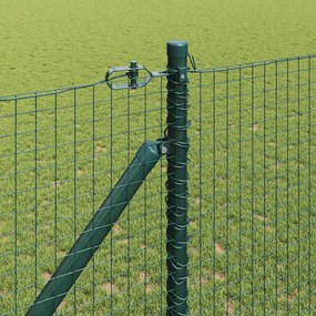 vidaXL Συρματόπλεγμα με ακίδες 25 x 1,2 μ Χάλυβας με επικάλυψη PVC