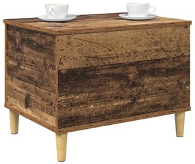 vidaXL Κομοδίνο Παλαιό ξύλο 60 x 44.5 x 45 εκ Επεξεργασμένο ξύλο