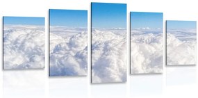 Εικόνα 5 μερών πάνω από τα σύννεφα