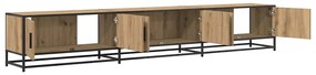 vidaXL Ντουλάπι TV artisan δρυς 240 x 35 x 41 εκ Επεξεργασμένο ξύλο