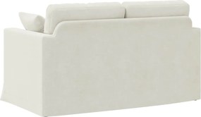vidaXL Καναπές Κρεμ 138 x 78 x 80 εκ Βελούδο