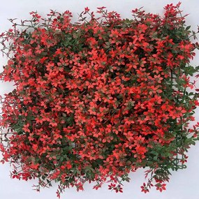 Τεχνητή Φυλλωσιά Φτέρη Alpine 1381-7 50x50cm Red Supergreens 50X50