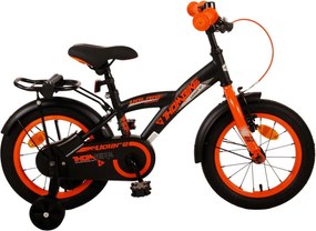Thombike 14 Inch 22,5 cm Boys Coaster Brake Black/Orange