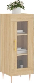 vidaXL Ντουλάπι Sonoma Δρυς 34,5x34x90 εκ. από Επεξεργασμένο Ξύλο