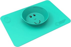 Δίσκος Εκπαίδευσης Φαγητού Matchstick Monkey Anti-Slip Bowl Green