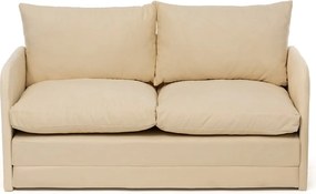 Διθέσιος Καναπές Κρεβάτι Κρέμ MOZIL BASIS 148x70x66