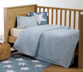 Χαλί Hugging Star Blue 100x100 - Nef-Nef Homeware