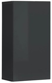 Swap Κρεμαστό Ντουλάπι Μαύρο 30x60x25