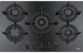 Franke FHCR 755 4G TC HE BK C Μαύρο Κρύσταλλο Εστία Αερίου 80cm