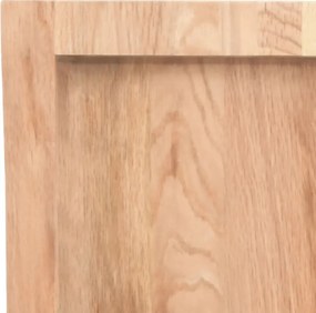 vidaXL Πάγκος Μπάνιου Αν. Καφέ 100x50x(2-4) εκ. Επεξεργ. Μασίφ Ξύλο