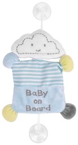 Λούτρινο Σήμα "Baby on Board" Sleepy Cloud  31201010155 Kikka Boo