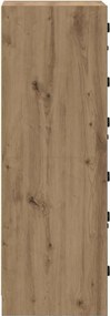 vidaXL Highboard Artisan Oak 35 x 37 x 109 εκ Επεξεργασμένο ξύλο
