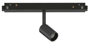 Σποτ Ράγας LED 3W 48VDC Μαύρο 3000K On-Off Ego 257617 Ideal Lux 257617