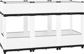 vidaXL Ζαρντινιέρα 120 x 40 x 71 εκ. από Πολυπροπυλένιο