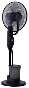 Ανεμιστήρας Elite EFM-0357R, 70W, 40 cm, 2.8 l, 3 ταχύτητες, 3 λειτουργίες, 3 πτερύγια, εξοικονόμηση ενέργειας, υδρονέφωση, Μαύρο