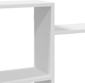 vidaXL Ραφιέρα Τοίχου Λευκό 159x18x65 εκ. από Επεξεργασμένο Ξύλο