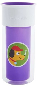 Ποτήρι Εκπαιδευτικό 266ml Munchkin Miracle 360 Sticker Purple